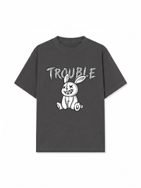 Áo Thun Relaxed Fit Trouble