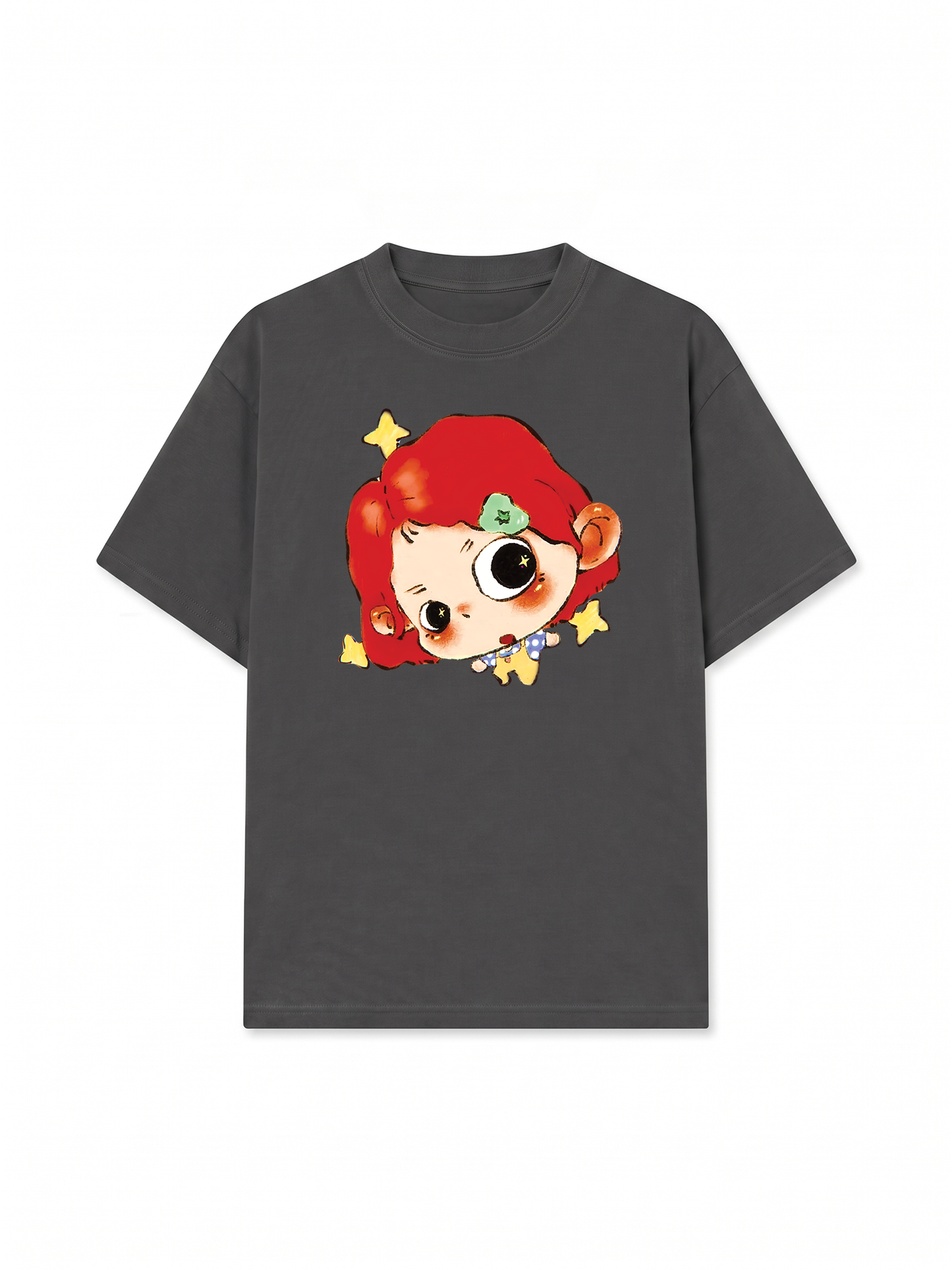 Áo Thun Relaxed Fit Red Hair Babae