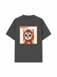 Áo Thun Relaxed Fit Muse Cat