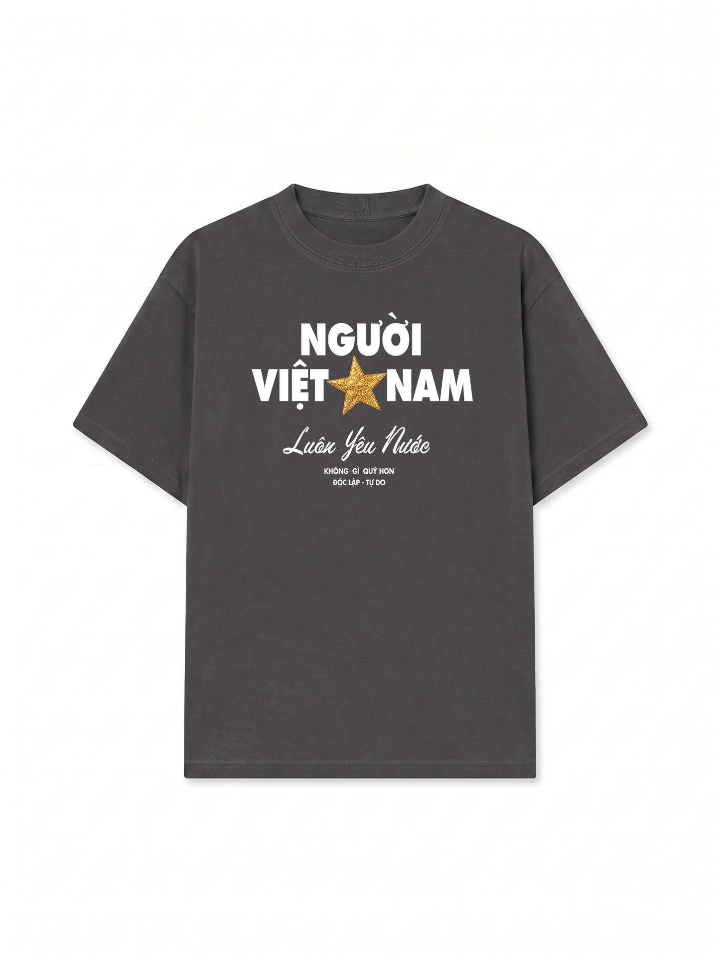 Áo Thun Relaxed Fit Người Việt Nam - Luôn Yêu Nước
