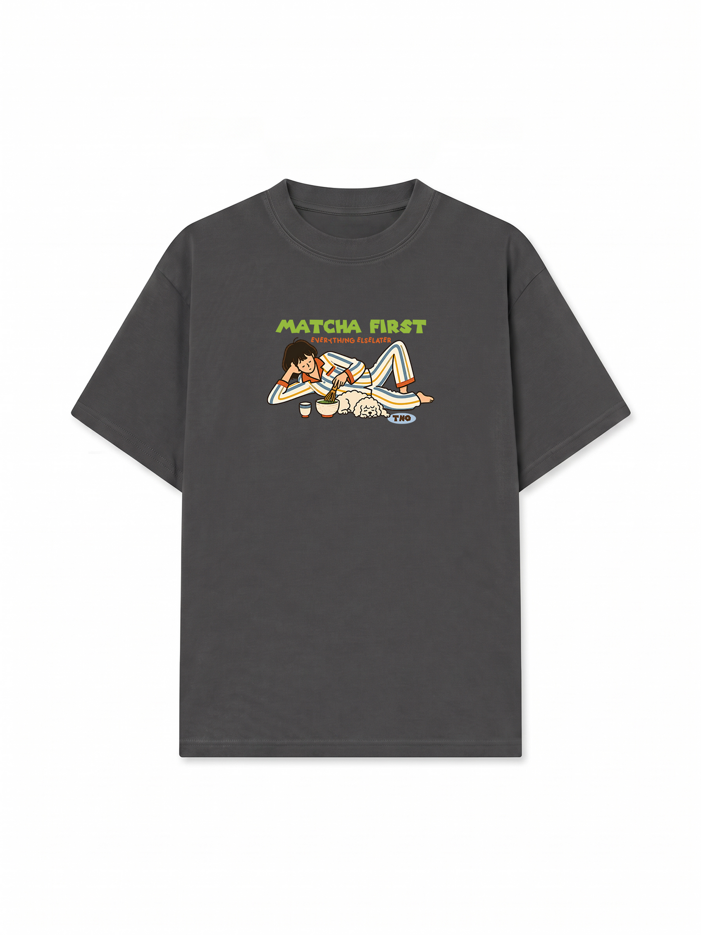 Áo Thun Relaxed Fit Matcha First
