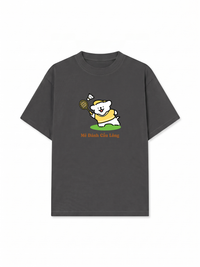 Áo Thun Relaxed Fit Mê Đánh Cầu Lông