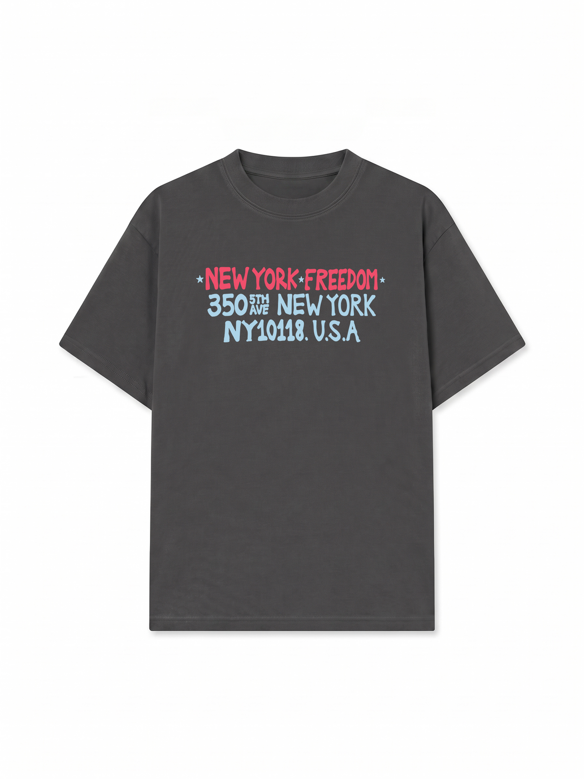 Áo Thun Relaxed Fit New York Freedom