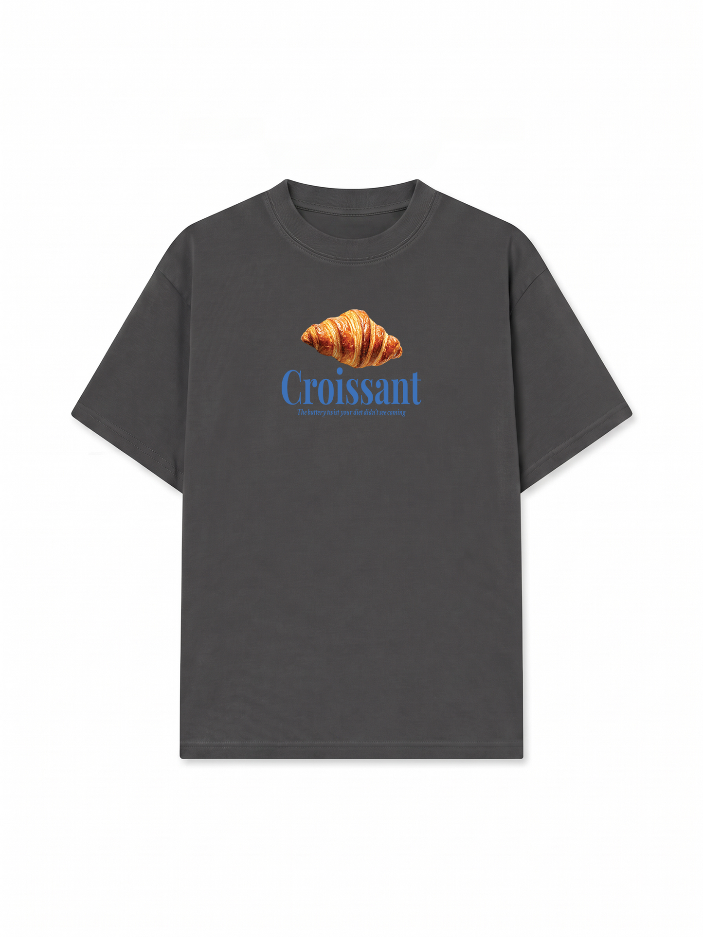 Áo Thun Relaxed Fit Croissant Quote