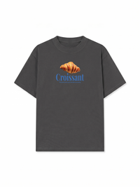 Áo Thun Relaxed Fit Croissant Quote