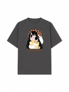 Áo Thun Relaxed Fit Little Girl Brown Dots