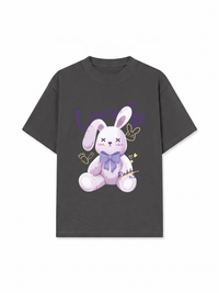 Áo Thun Relaxed Fit Lovely Rabbit
