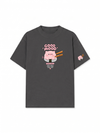 Áo Thun Relaxed Fit Good Mood Sushi Pig