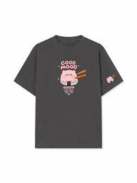 Áo Thun Relaxed Fit Good Mood Sushi Pig