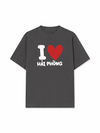 Áo Thun Relaxed Fit I Love Hải Phòng