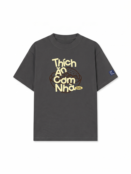 Áo Thun Relaxed Fit Thích Ăn Cơm Nhà