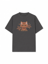 Áo Thun Relaxed Fit Brown Cat
