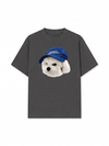 Áo Thun Relaxed Fit Puppy With Blue Hat