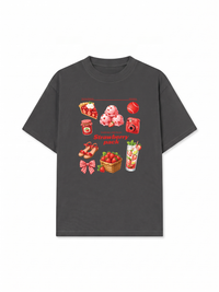 Áo Thun Relaxed Fit Strawberry Pack