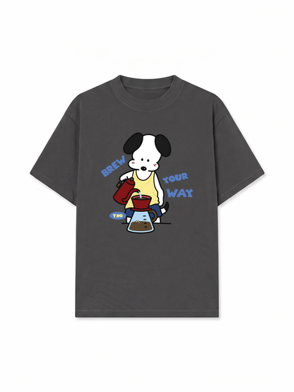 Áo Thun Relaxed Fit Brew Your Way