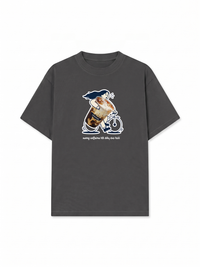 Áo Thun Relaxed Fit Mang Caffein Tới Đây Cho Tui
