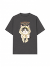 Áo Thun Relaxed Fit  Meowy Cat Cream