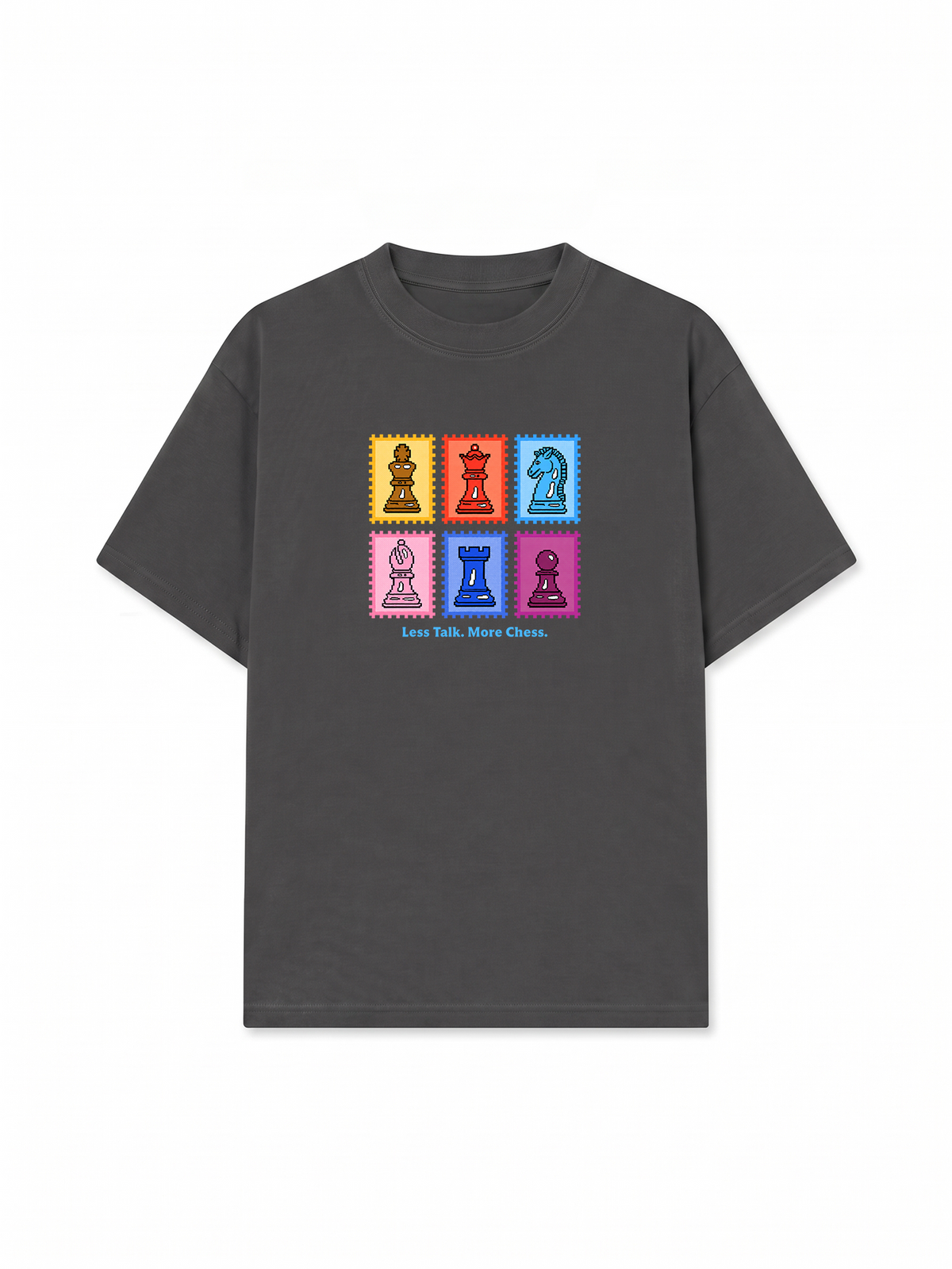 Áo Thun Relaxed Fit Less Talk More Chess