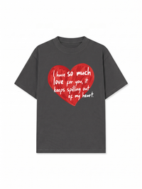Áo Thun Relaxed Fit I Have So Much Love