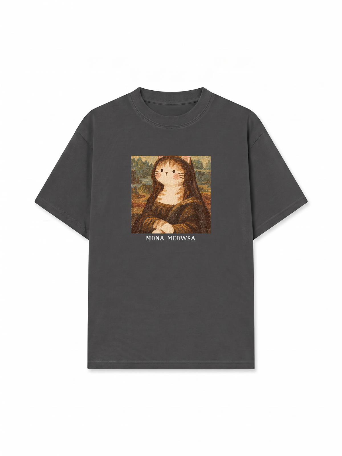 Áo Thun Relaxed Fit Mona Meowsa