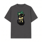 Áo Thun Relaxed Fit Black Cat Girl