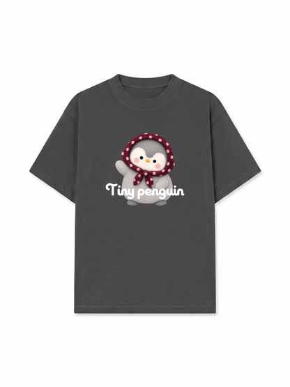Áo Thun Relaxed Fit Tiny Penguin