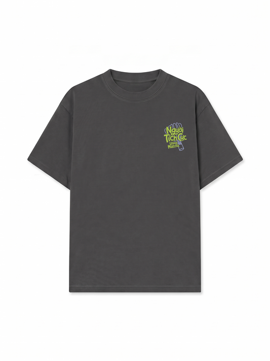 Áo Thun Relaxed Fit Người Tích Cực Uống Matcha
