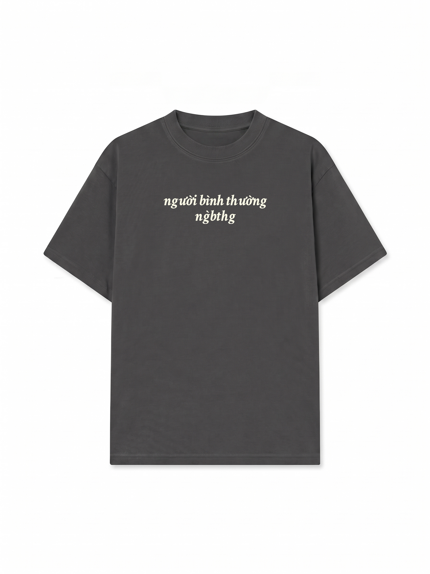 Áo Thun Relaxed Fit Người Bình Thường