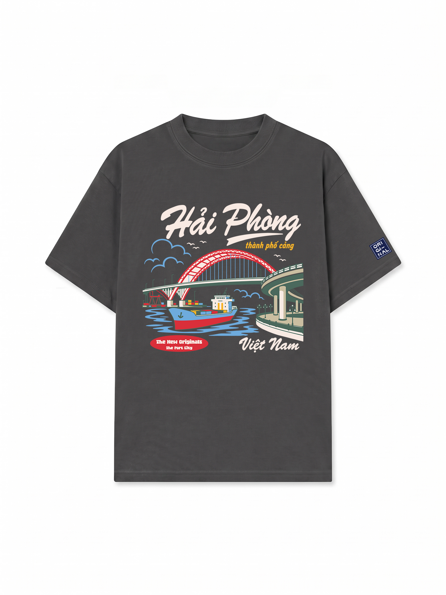 Áo Thun Relaxed Fit Hải Phòng Thành Phố Cảng