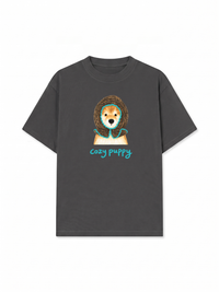 Áo Thun Relaxed Fit Blue Tiffany Cozy Puppy