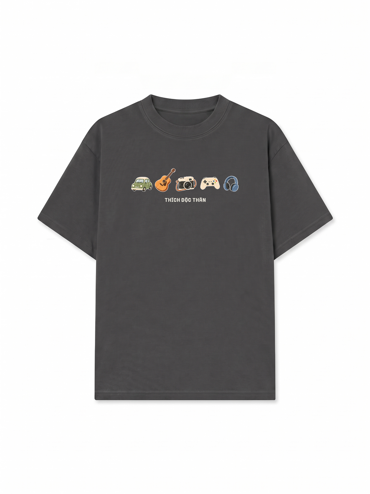 Áo Thun Relaxed Fit Thích Độc Thân 2