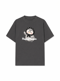 Áo Thun Relaxed Fit Happy Penguin