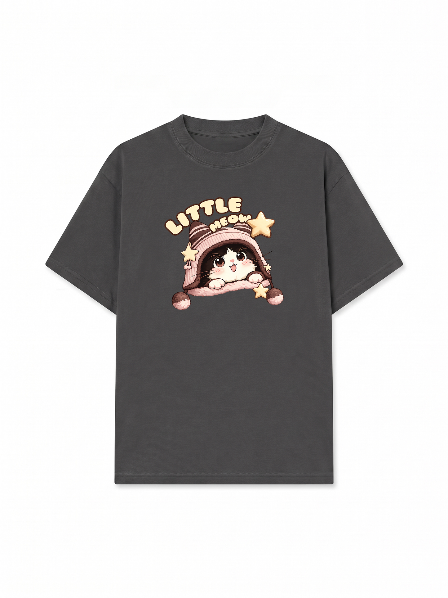Áo Thun Relaxed Fit Little Meow