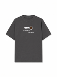 Áo Thun Relaxed Fit Người Tích Cực Uống Espresso