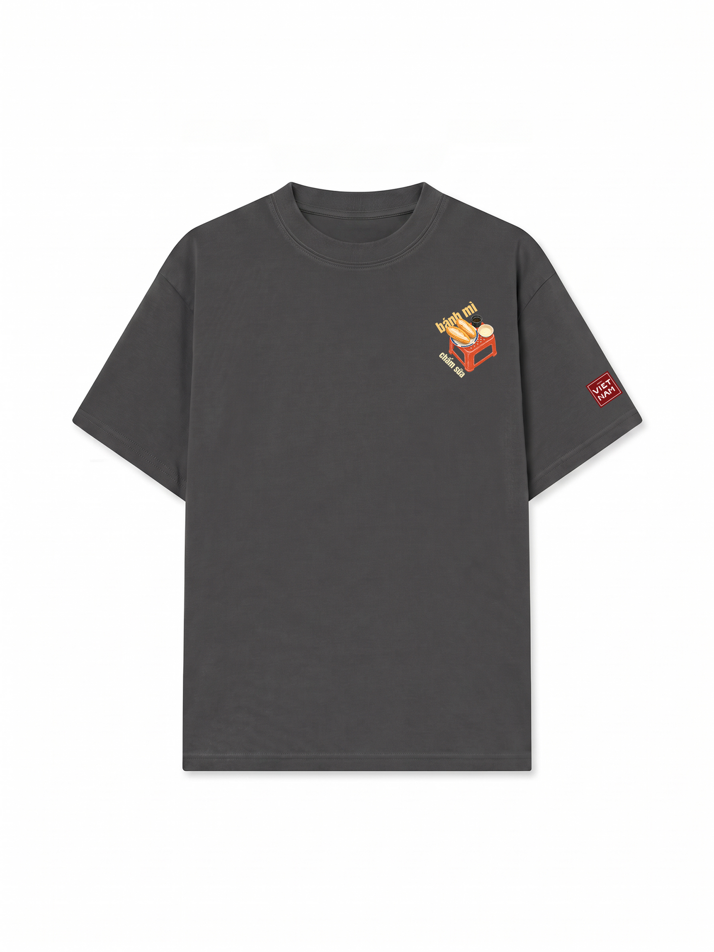 Áo Thun Relaxed Fit Bánh Mì Chấm Sữa