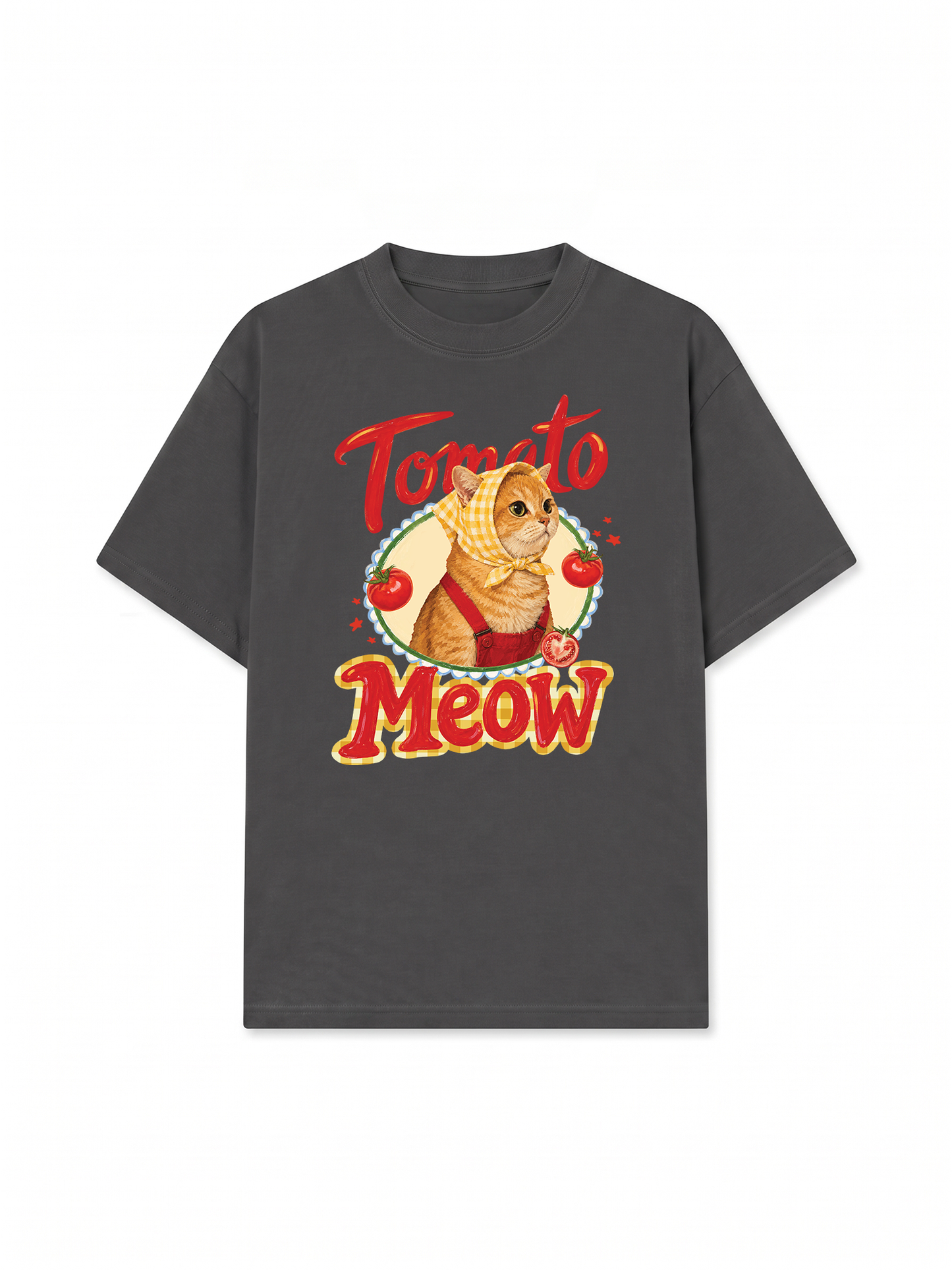 Áo Thun Relaxed Fit Tomato Meow