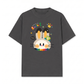 Áo Thun Relaxed Fit Rainbow Rabbit