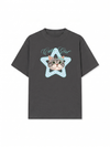 Áo Thun Relaxed Fit Cutie Girl Blue Tiffany