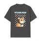 Áo Thun Relaxed Fit Vitamin Meow Blue Tiffany