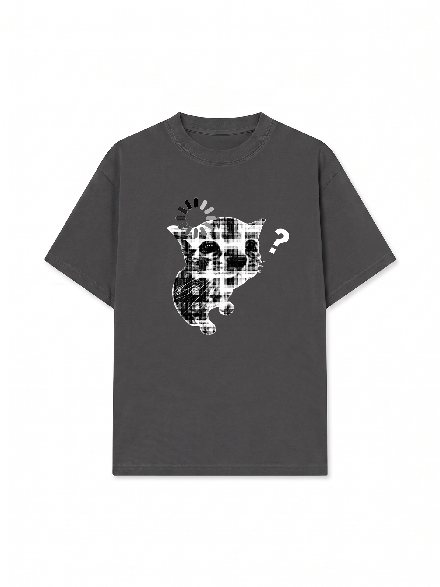 Áo Thun Relaxed Fit Loading Cat
