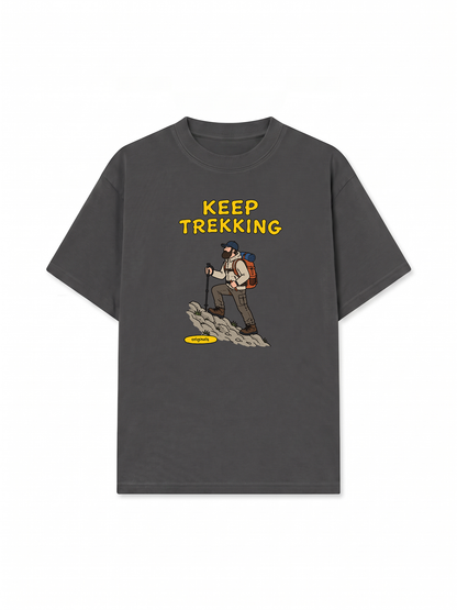 Áo Thun Relaxed Fit Keep Trekking