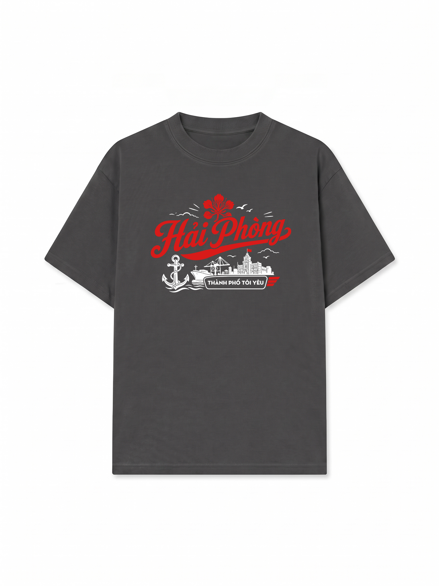Áo Thun Relaxed Fit Thành Phố Tôi Yêu