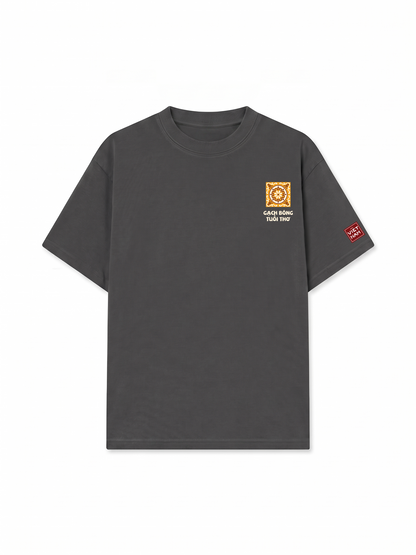 Áo Thun Relaxed Fit Gạch Bông Tuổi Thơ