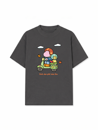 Áo Thun Relaxed Fit Thích Dạo Phố Mùa Thu