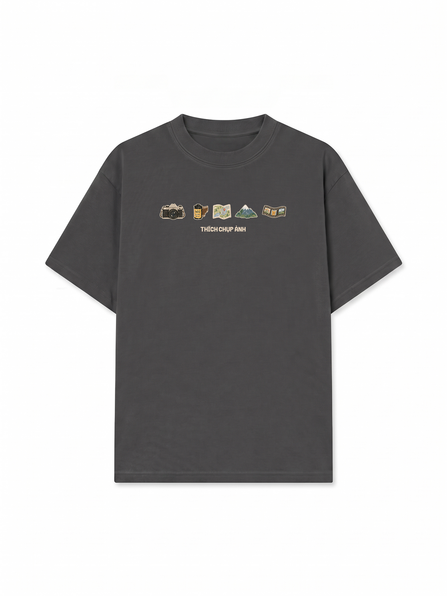 Áo Thun Relaxed Fit Thích Chụp Ảnh