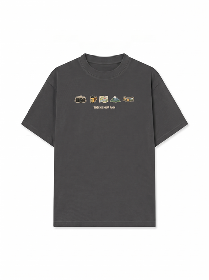 Áo Thun Relaxed Fit Thích Chụp Ảnh