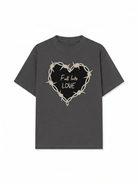 Áo Thun Relaxed Fit Fall Into Love
