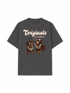 Áo Thun Relaxed Fit Dachhund Originals Blue Tiffany