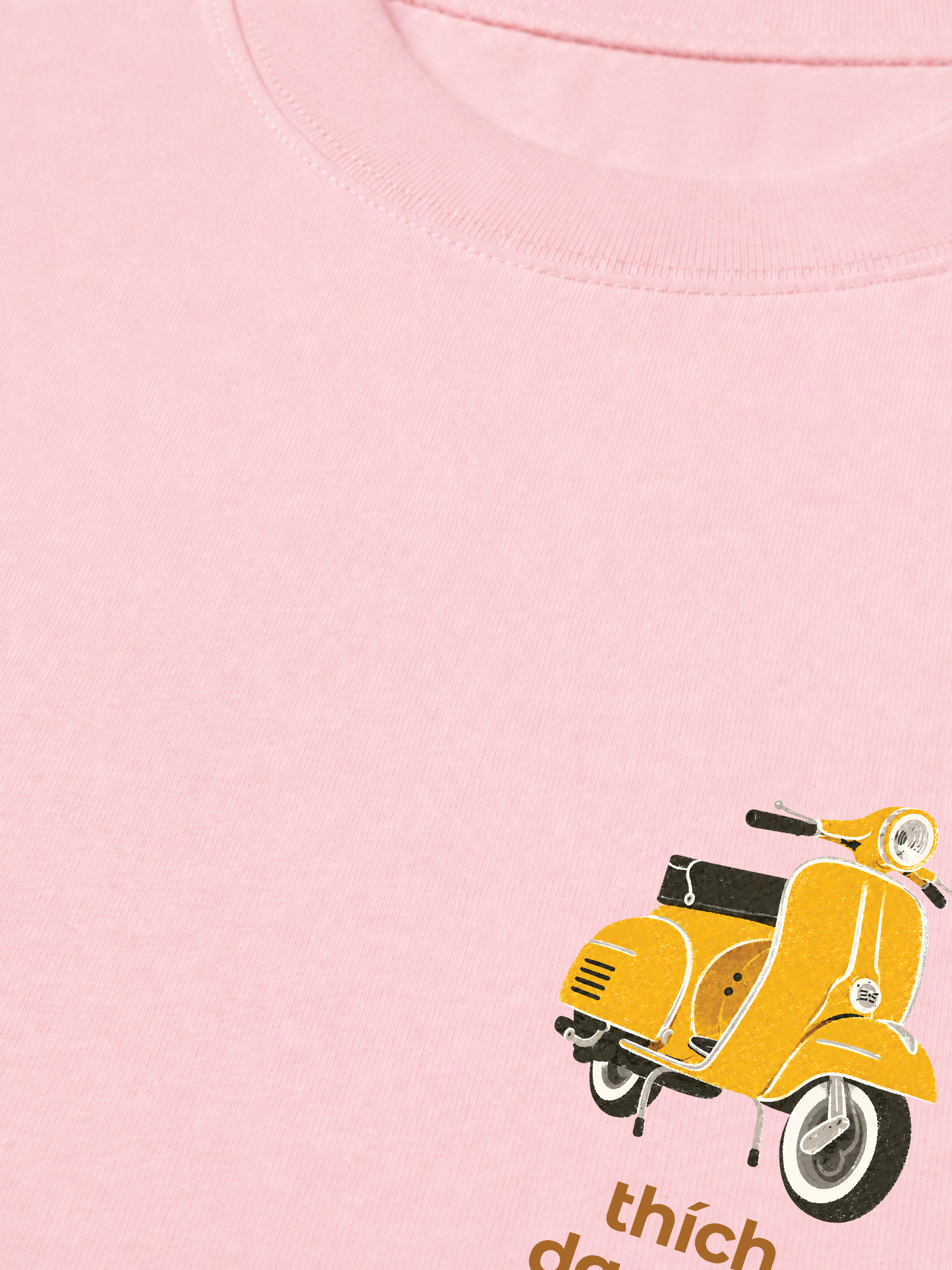 Áo Thun Relaxed Fit Thích Dạo Phố Yellow