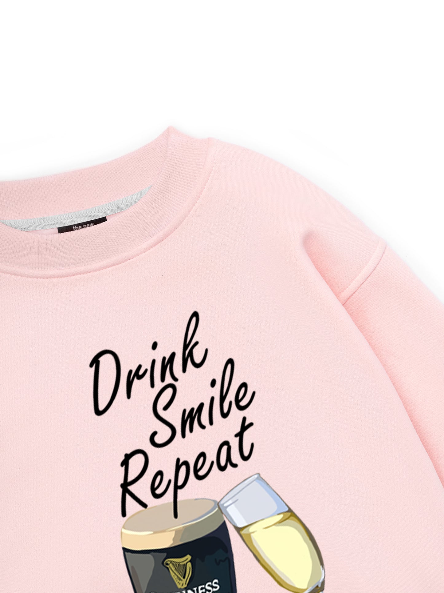 Drink, Smlie, Repeat Sweater